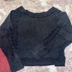 Free People Slouchy Shirt